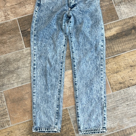 BP. Womens Acid Wash High Rise Straight Leg Jeans Size 24 - Picture 3 of 10